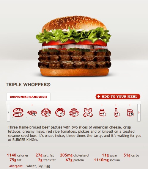 kalori burger ramly